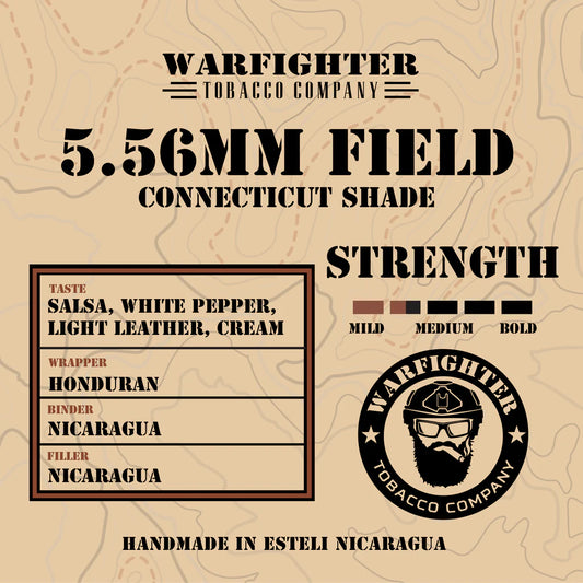 Warfighter 5.56mm Field Connecticut Shade Cigar