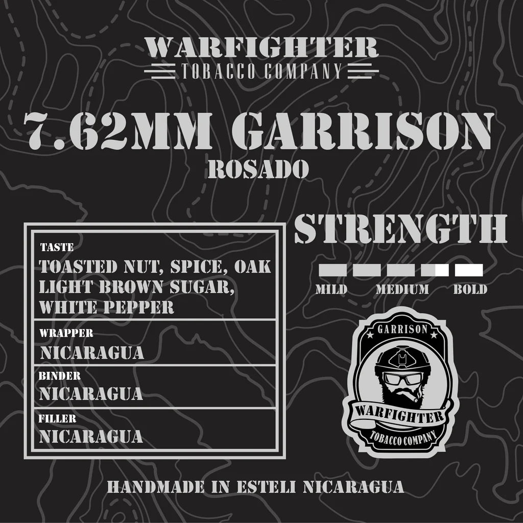 Warfighter 7.62 Garrison Rosado Cigar